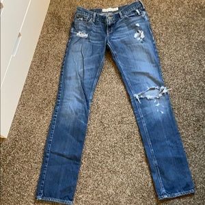 Hollister distressed jeans